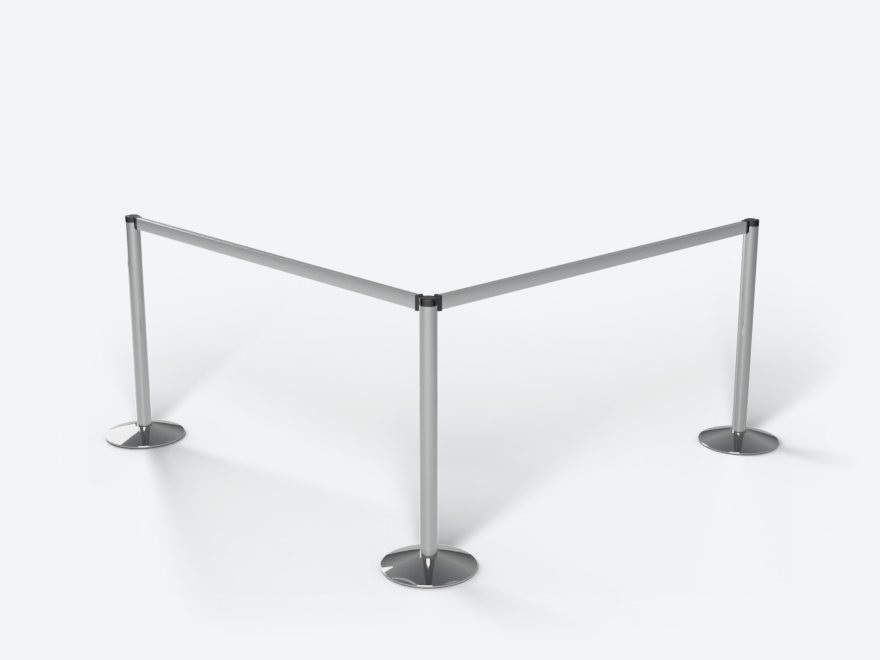 Beam Stanchion: three posts and their connector